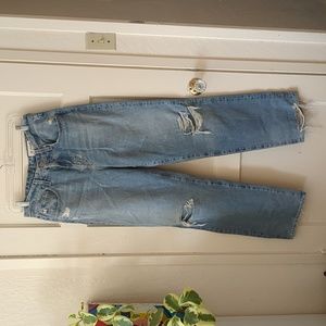 AG Distressed denim jeans